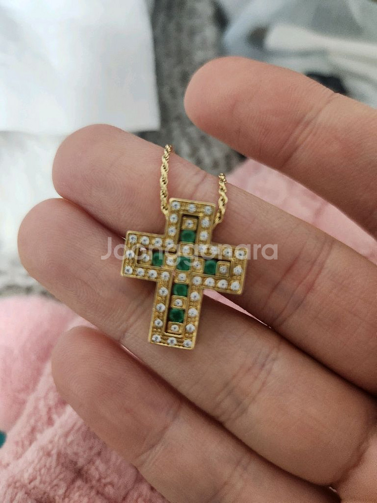 18k 제작 목걸이 판매합니다--0