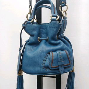 LANCEL 프랑스 란셀 복조리 가죽버킷백 스몰