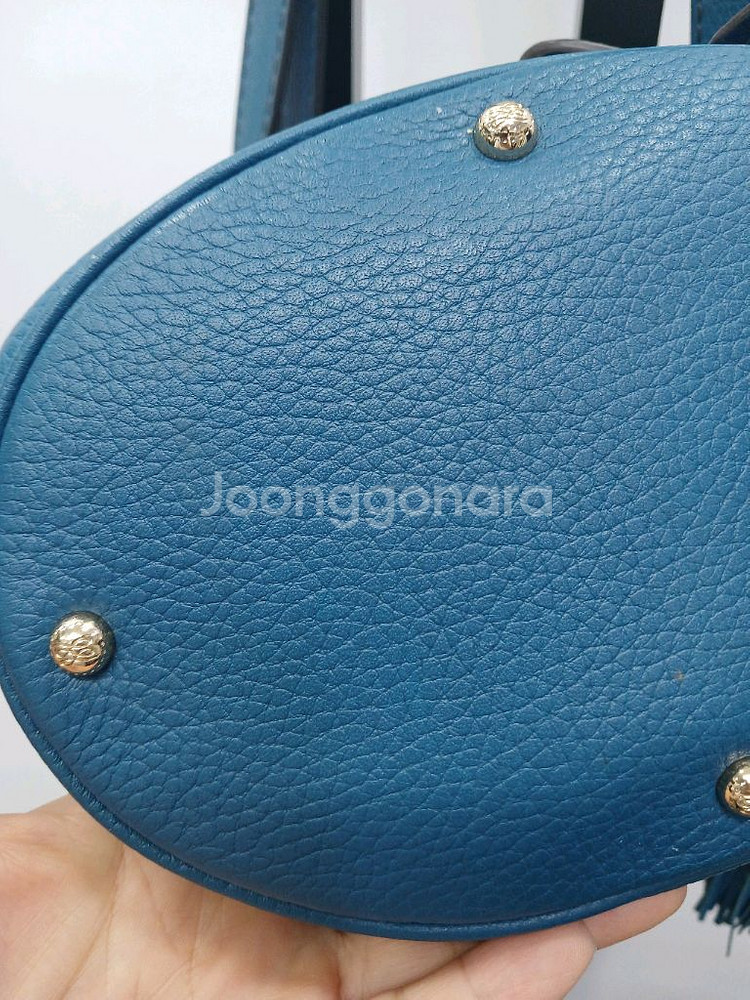 LANCEL 프랑스 란셀 복조리 가죽버킷백 스몰--7