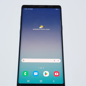 갤럭시노트9 128G 무잔상 실버 02962