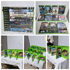 오리지널 X BOX 360 게임 타이틀 10개 일괄