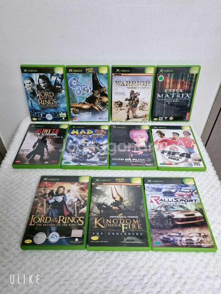 오리지널 X BOX 360 게임 타이틀 10개 일괄--3