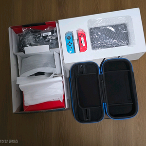 닌텐도 스위치 배터리 개선판+128g sd