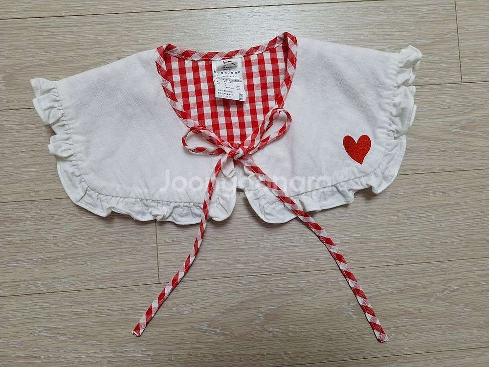 로아앤제인 하트가디건120/퓨리카라 케이프 세트--5