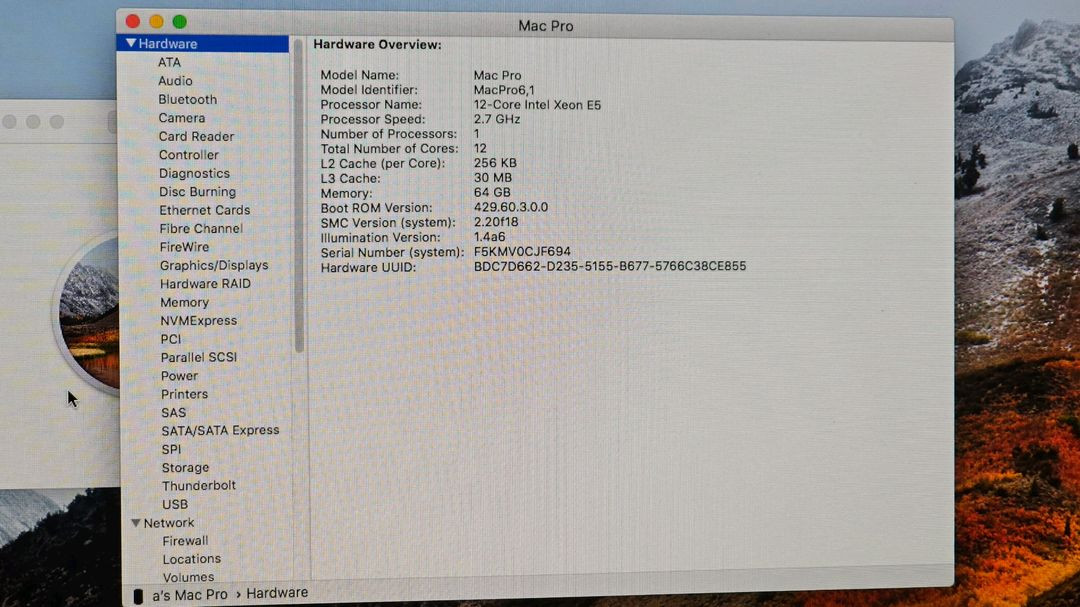 맥 프로 Late 2013 A1481--4