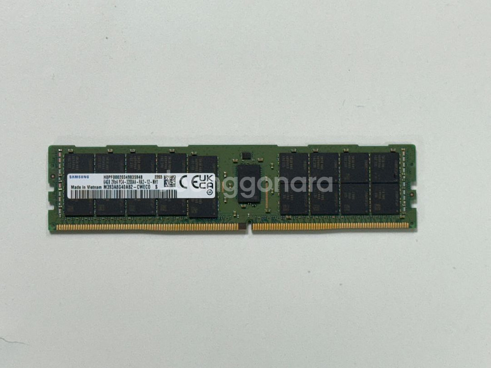 삼성 메모리 64GB 2Rx4 PC4--0