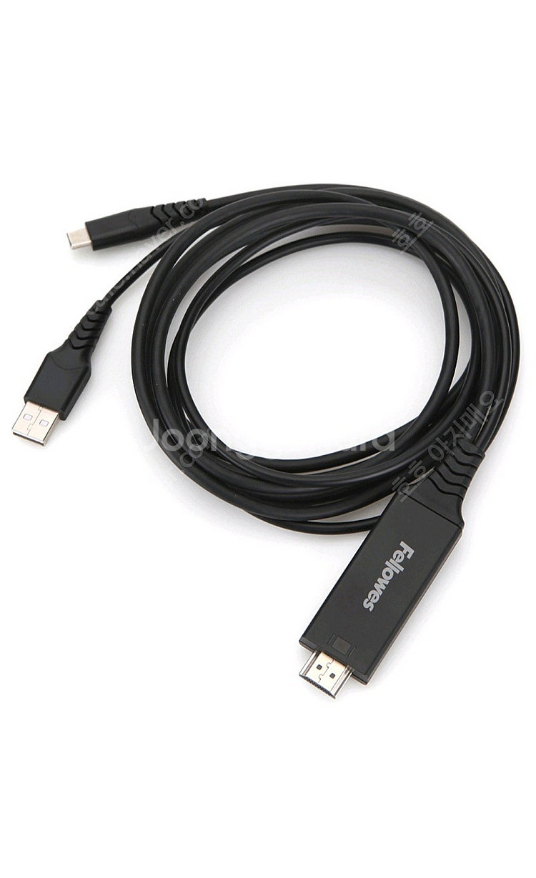 펠로우즈 C타입 to HDMI 미러링 케이블--2