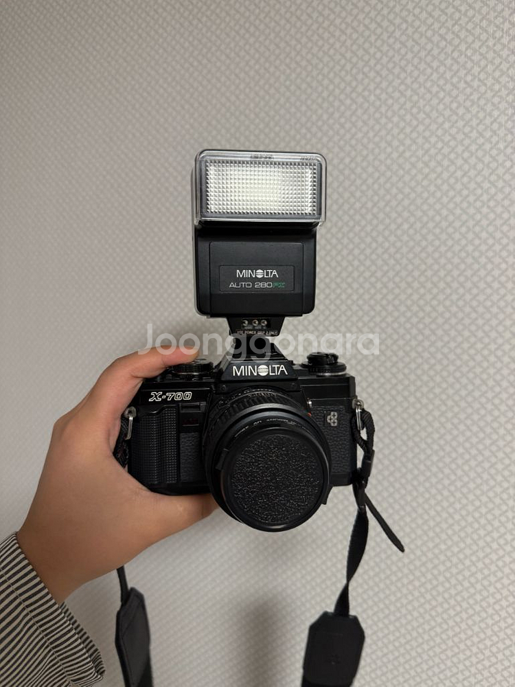 미놀타 X-700 필름카메라 + 미놀타 auto 280--0