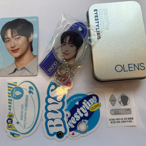 O렌즈 변우석 미공개 포토카드+키링+스티커세트