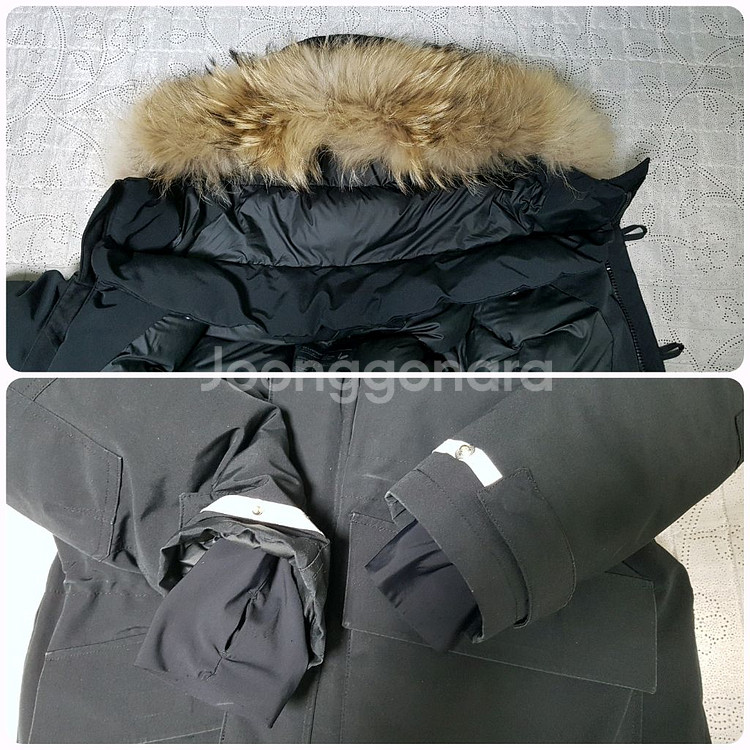 뉴발란스 구스다운 패딩 100 size--5