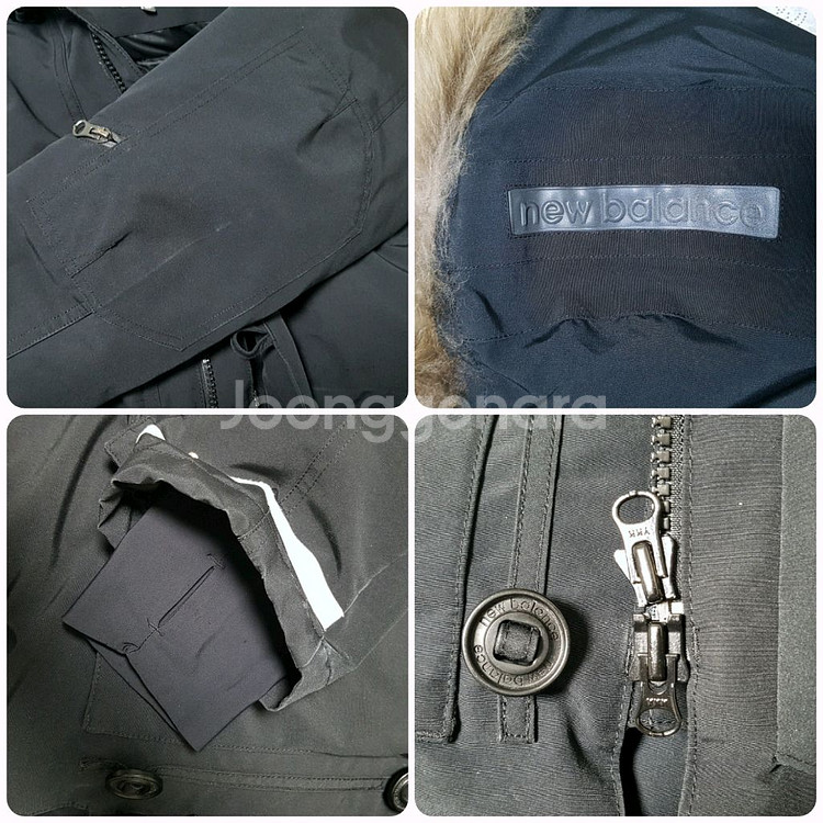 뉴발란스 구스다운 패딩 100 size--6