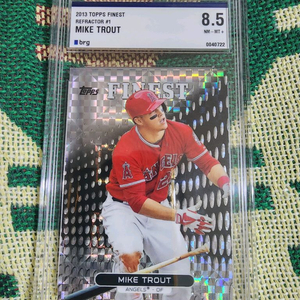 스포츠카드 2013 topps finest 마이크트라웃