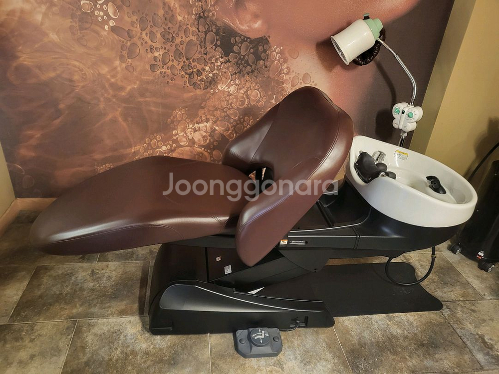 다카라벨몬트 헤드스파 샴푸대(브라운)--1