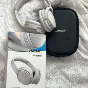 보스 quietcomport 헤드폰 화이트 스모크풀박스