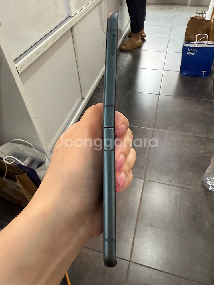 갤럭시Z플립3 256GB 그린 /Y888--2