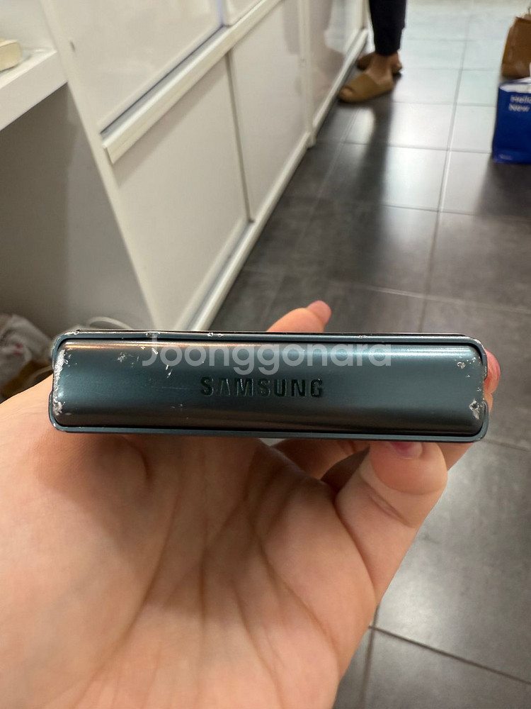 갤럭시Z플립3 256GB 그린 /Y888--6