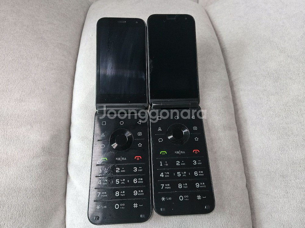 마이브 스타일폴더 B+급 카톡폰 2대--2