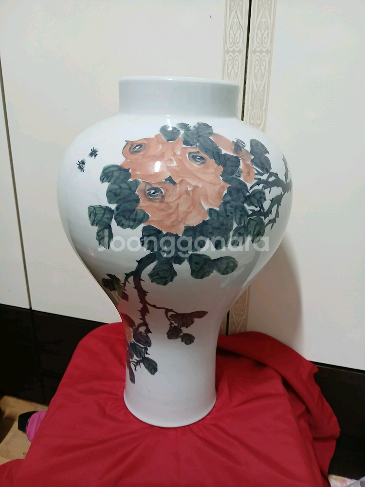 장미 도자기--0