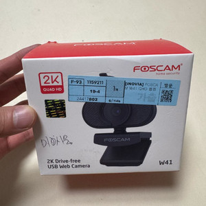 아이노비아 FOSCAM W41 QHD 웹캠
