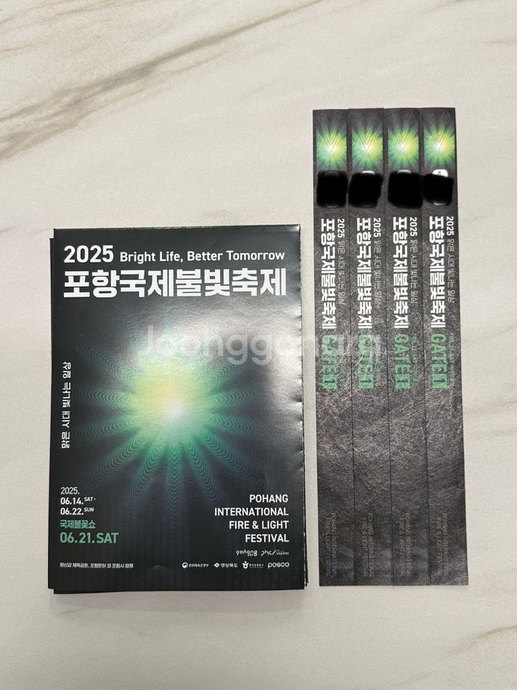 포항 국제불빛축제 패스권--0