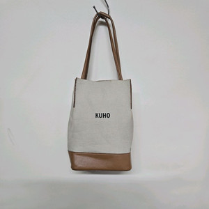 KUHO쿠호 캔버스 콤비 버킷백