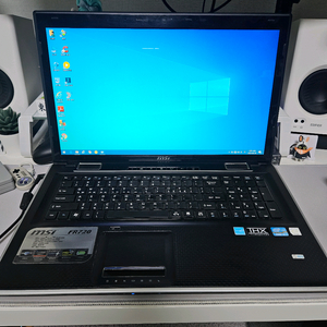 MSI 노트북 17인치, i7 램 8GB+SSD 120