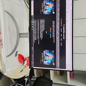 LG 울트라파인 27UQ850W 모니터 20시간사용