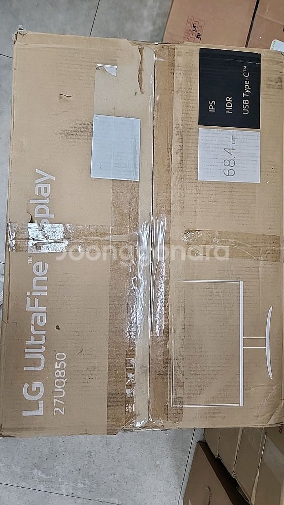 LG 울트라파인 27UQ850W 모니터 20시간사용--2