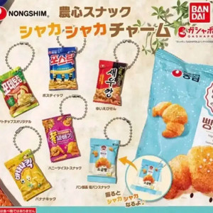 (미개봉)농심 과자 스낵 가챠 꿀꽈배기 포스틱 칩포테토