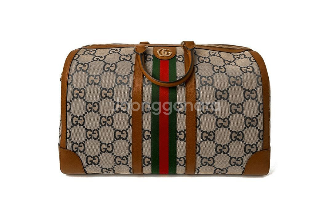 Gucci 구찌 블랑앤꼴레뜨 맥시 GG 한정판 보스턴백--0