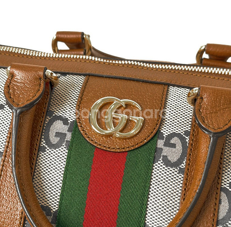 Gucci 구찌 블랑앤꼴레뜨 맥시 GG 한정판 보스턴백--5
