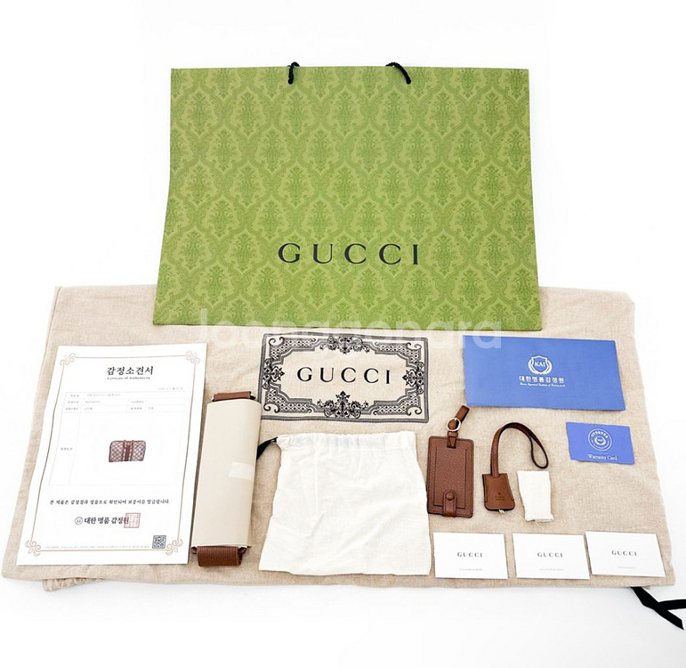 Gucci 구찌 블랑앤꼴레뜨 맥시 GG 한정판 보스턴백--8