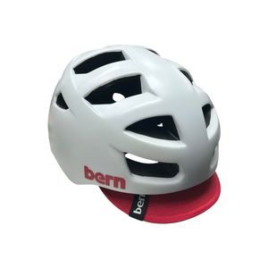 Bern 번 올스톤 성인용 헬멧 2XL-3XL 화이트