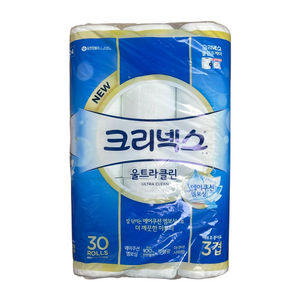 미개봉 크리넥스 3겹 울트라클린 25m 24롤