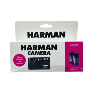harman 하만 재사용 35mm 카메라+흑백필름2개