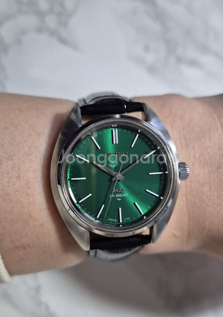 King Seiko 킹세이코 에메럴드다이얼 하이비트--6