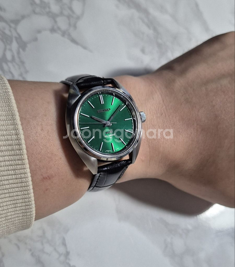 King Seiko 킹세이코 에메럴드다이얼 하이비트--8