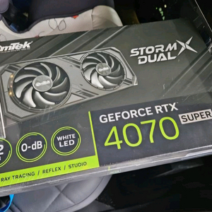 이엠텍 4070super stormXdual 미개봉