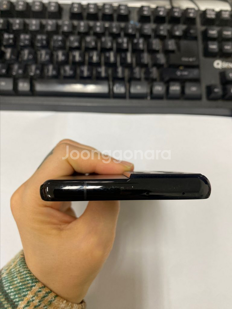 SK 갤럭시S21울트라 블랙 A급 256G 무잔상--5