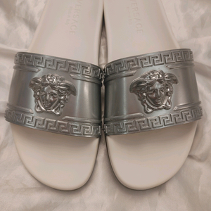 베르사체 실버 메두사 슬리퍼