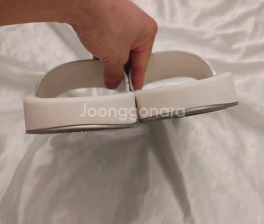 베르사체 실버 메두사 슬리퍼--3