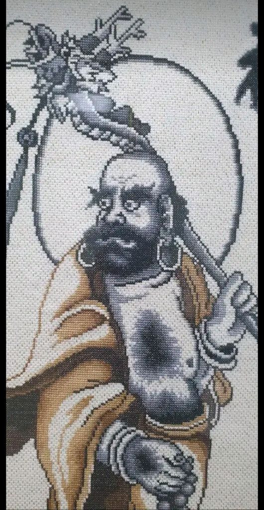 달마도 십자수 이미지