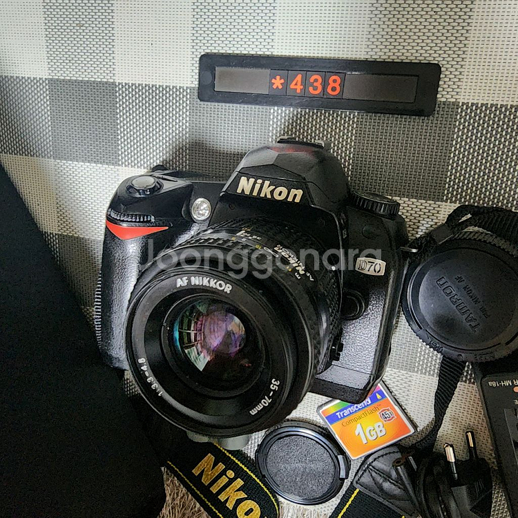 니콘 D70 디지털카메라 가방세트--1