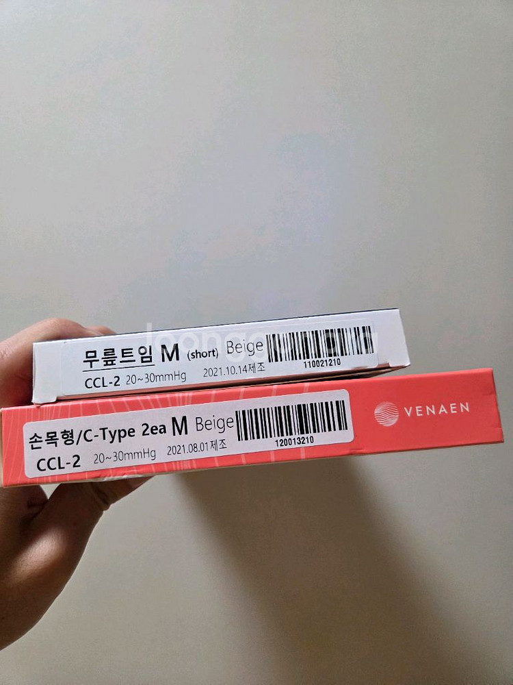 베나엔 의료용 압박스타킹 무릎트임 M & 속목형 c타입--3
