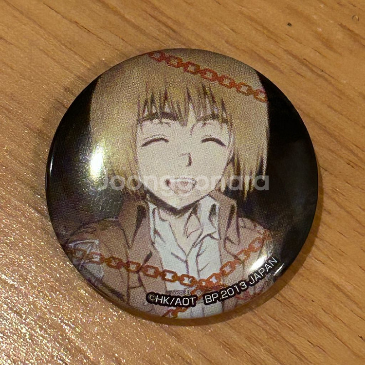 진격의거인 아르민 미니 캔뱃지--0