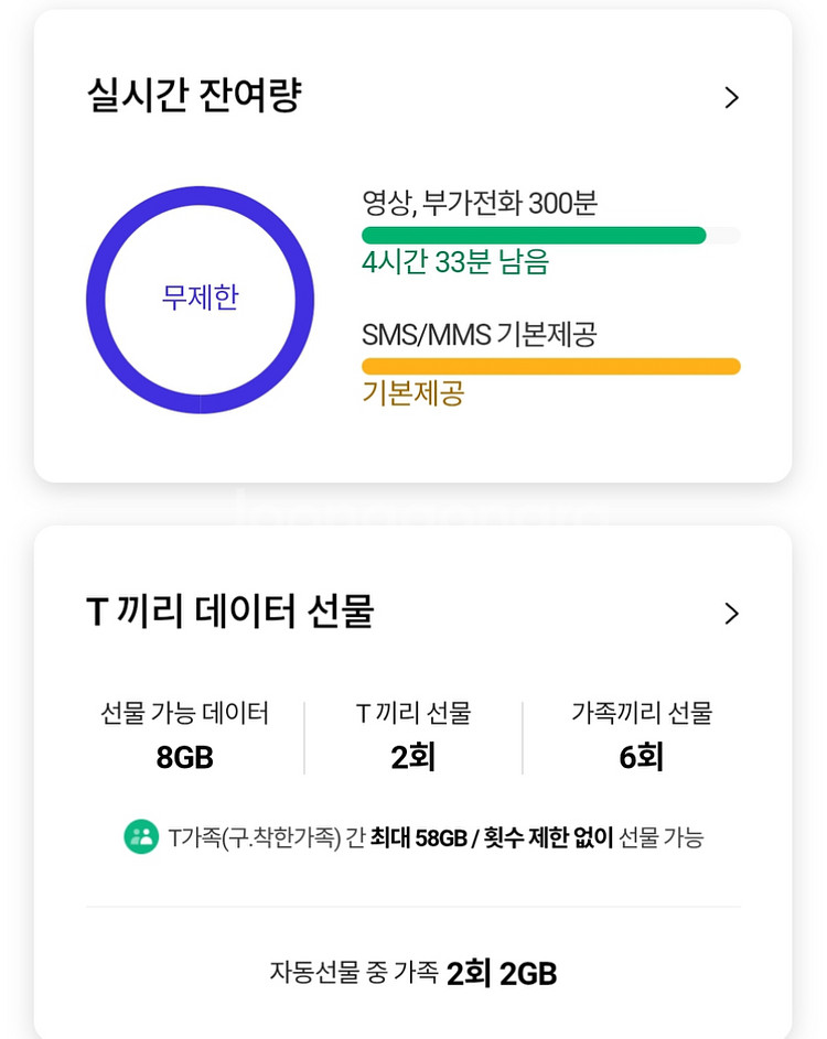 skt 데이터 2G--0