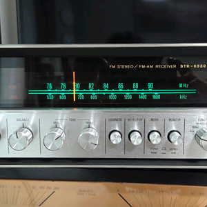 소니 str 6550 인티앰프