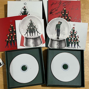 엑소 싸인앨범 12월의기적, 늑대와미녀, 중독