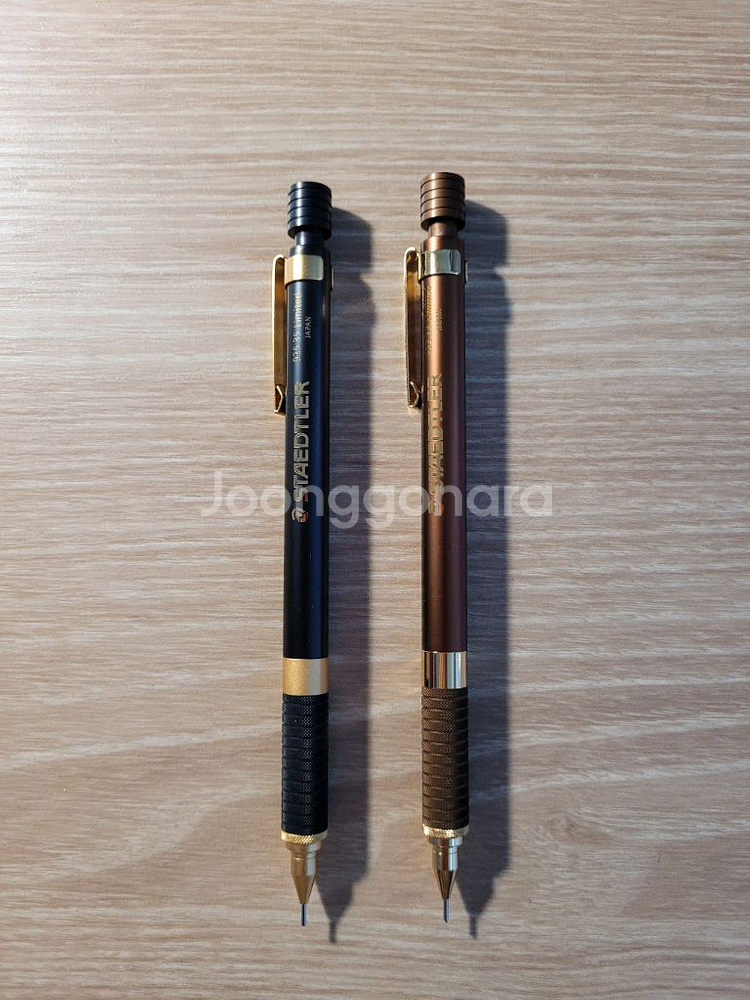 스테들러 리미티드 제도샤프 블랙, 브라운 판매합니다--0