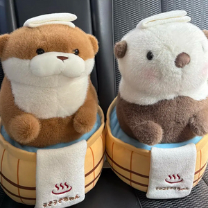 새상품 2개일괄) 우소우소짱 온천 인형 40cm